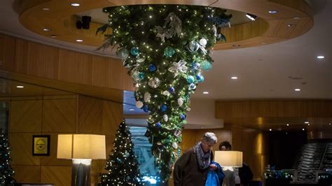 Inverted Christmas trees: dizzying trend has ancient roots - British ...