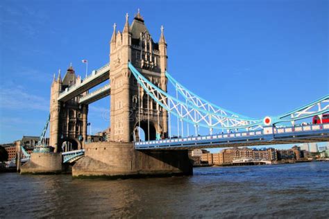 A View of Tower Bridge in London Editorial Stock Photo - Image of ...