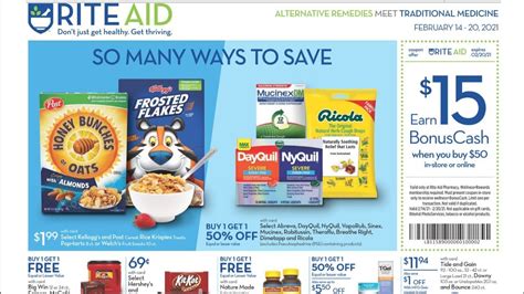 Rite Aid AD SCAN For The Week Of February 14 2021 2 14 21 15 BC Wyb