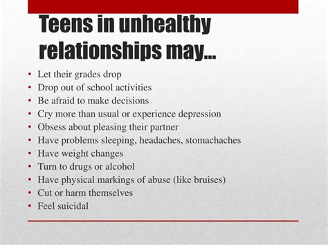 Ppt Healthy And Unhealthy Relationships Powerpoint Presentation Free