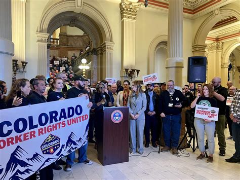 Colorado Democrats announce bill that would remove union organizing