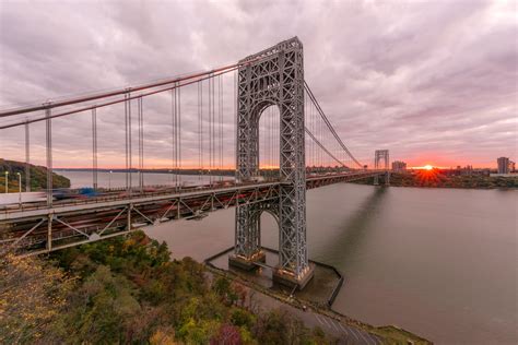 George Washington Bridge Sunrise – Getty Photography