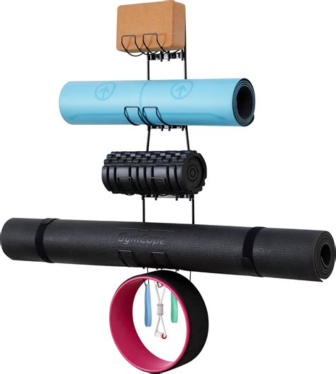 Yoga Mat Holder Wall Mount Organizer Review - Yoga Gear