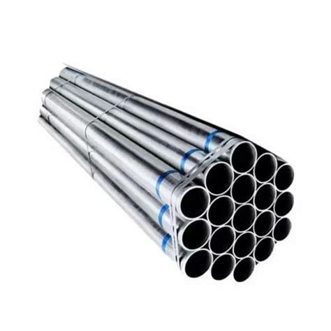 Silver 4inch Diameter Mild Steel Seamless Round Pipe At Rs 80kg In Mumbai