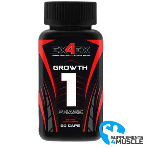 Ex4ex Growth 1 Phase 60 Caps Supplements4muscle Supplements 4 Muscle