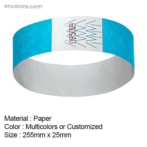 HF RFID Paper Wristband Tag