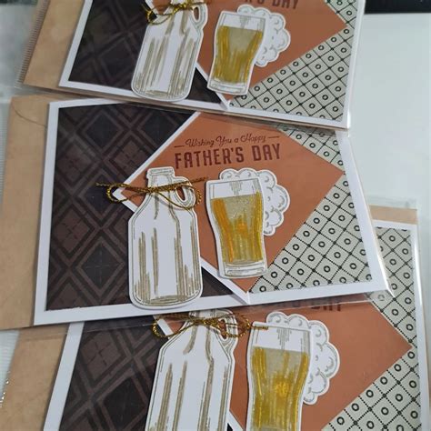 Cheers Dad Fathers Day Card Paper Love Card