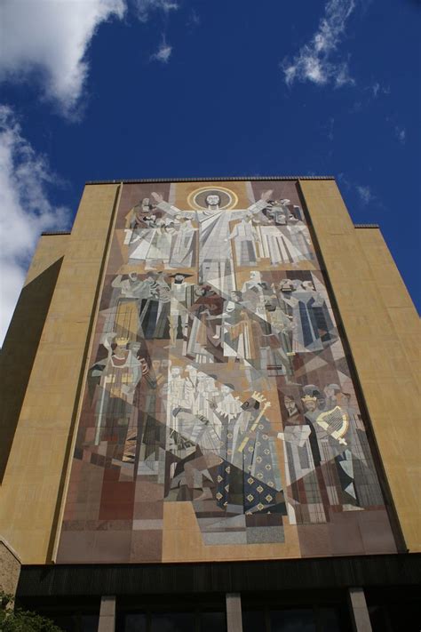 Mural At University Of Notre Dame Paul J Everett Flickr