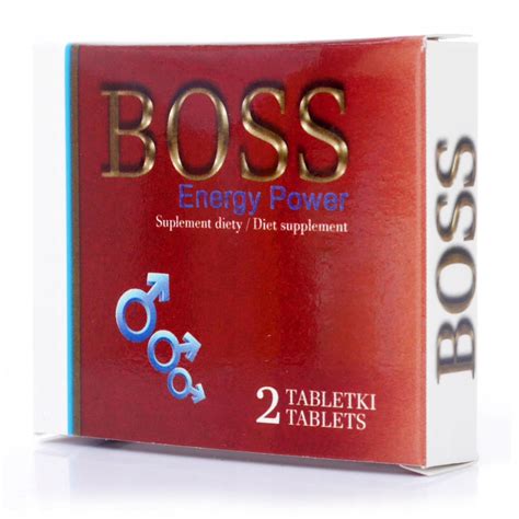 TABLETKI NA EREKCJĘ WZWÓD POTENCJĘ BOSS ENERGY 9487671668 oficjalne