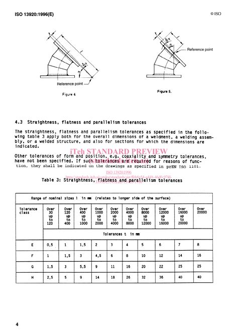 Iso General Tolerances For Welded Constructions Off