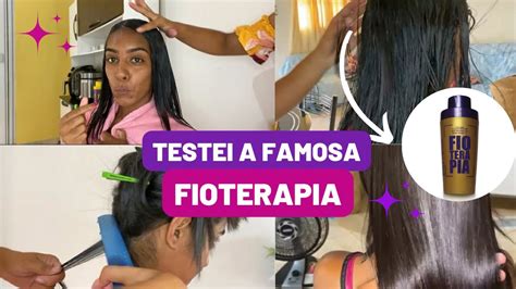 TESTEI A PROGRESSIVA FIOTERAPIA ME SURPREENDI O RESULTADO YouTube