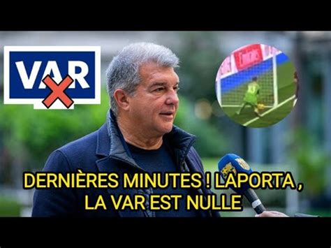 Laporta Si le but de YAMAL est vraiment accordé le match sera