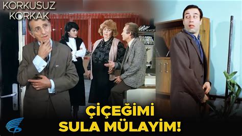 Korkusuz Korkak Türk Filmi Mülayim Müdürün Çiçeğini Suluyor YouTube