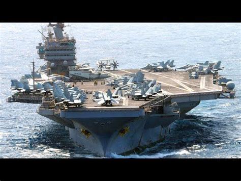 Super Aircraft Carrier USS Abraham Lincoln Conducts Flight Operations