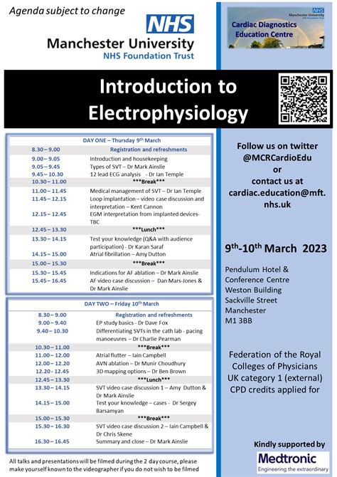 Introduction to Electrophysiology - 2 day course by Cardiac Diagnostics ...