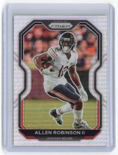 2020 Panini Prizm Allen Robinson II Silver Chicago Bears 186 EBay