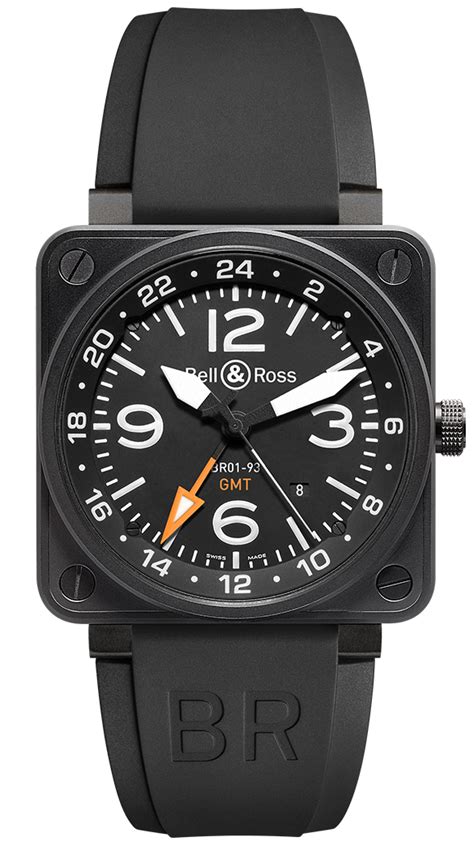 Bell Ross BR0193 GMT BR 01 93 GMT 24H WatchBase