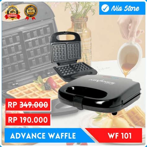 Jual Mesin Cetakan Waffle Croffle Listrik Maker Advance Wf Anti