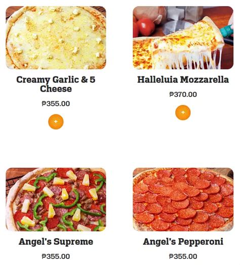 Angels Pizza Philippines Menu Prices Updated 2025