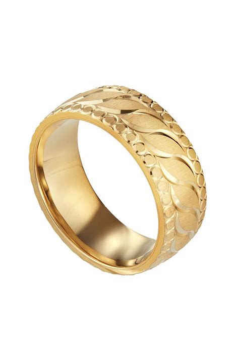 Oro Italia 916 Yellow Gold Ring (5.75G) GR4033 | HABIB Jewels