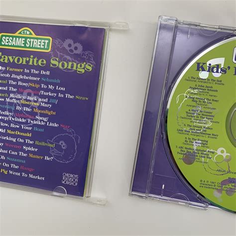 Sesame Street Kids Favorite Songs Cd 1997 Ebay