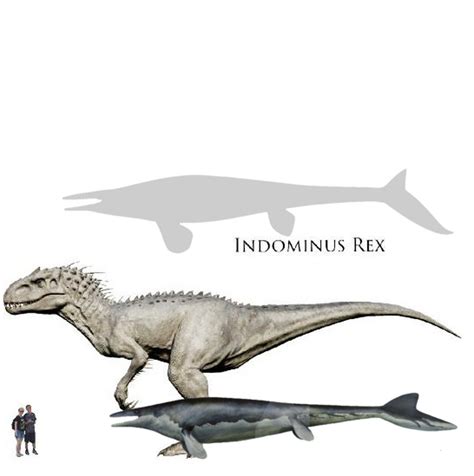 The Indominus Rex Compared To A Real Life Mosasaurus And Tylosaurus