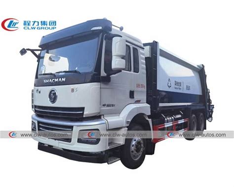 China Shacman Cbm Tons X Compactor Garbage Truck Manufacturers