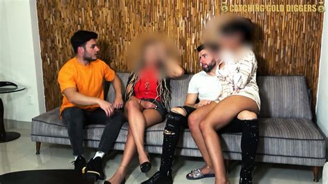 Amazing Foursome With Two Hot Ass Babes Picked Up From The Bus Stop