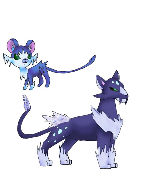 Ice Type Fakemon Icicitten Pantherm Rfakemon