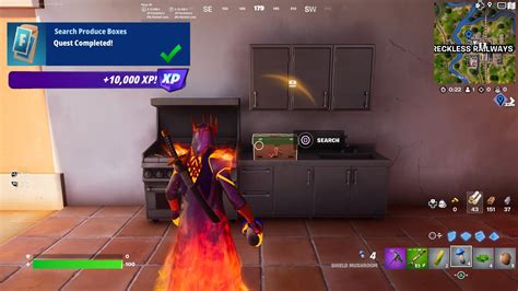 Fortnite Search Produce Boxes WEEK 8 Quests Challenges YouTube