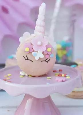 Einhorn Macarons Rezept Dr Oetker