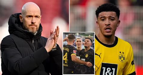 Man Uniteds Secret Plan For Jadon Sancho Revealed Football