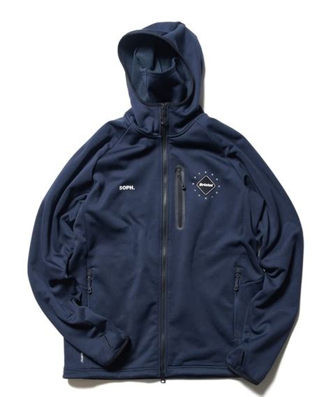 F C Real Bristol Polartec Fleece Power Stretch Zip Up