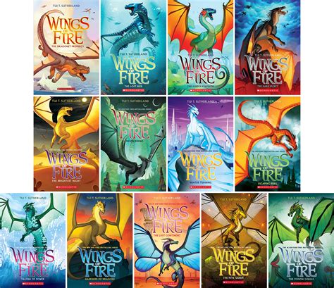 Wings of Fire Series Set (Books 1-14) by Tui T. Sutherland | Goodreads