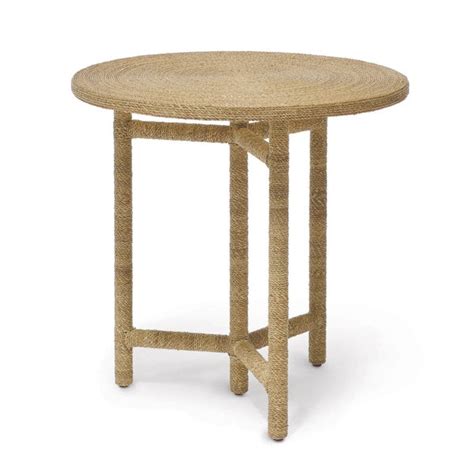 Monarch Seagrass Side Table Beach House Furniture