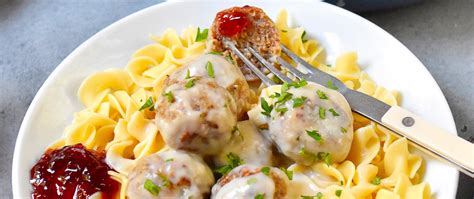 Swedish Meatball Recipe With Egg Noodles Swaggertys Farm