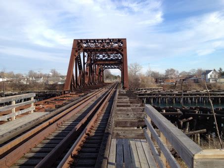 Free Images Wood Track Rail Transport Truss Bridge Urban Area