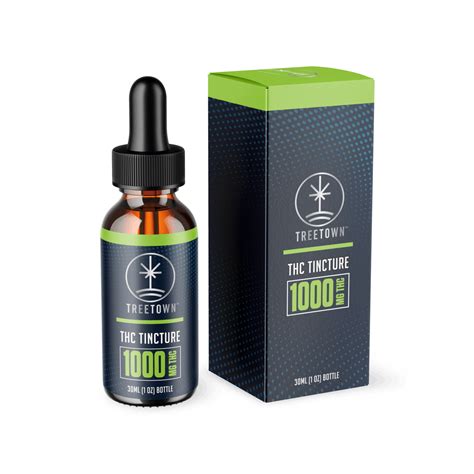 Treetown 1000mg Thc Tincture Treetown