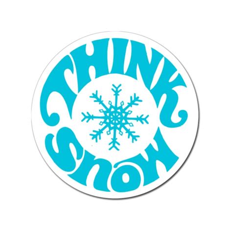 Think Snow Decal Sticker – North Country Decal