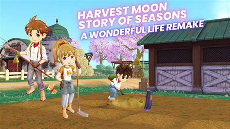 Story Of Seasons Harvest Moon A Wonderful Life Remake Rilis Fitur