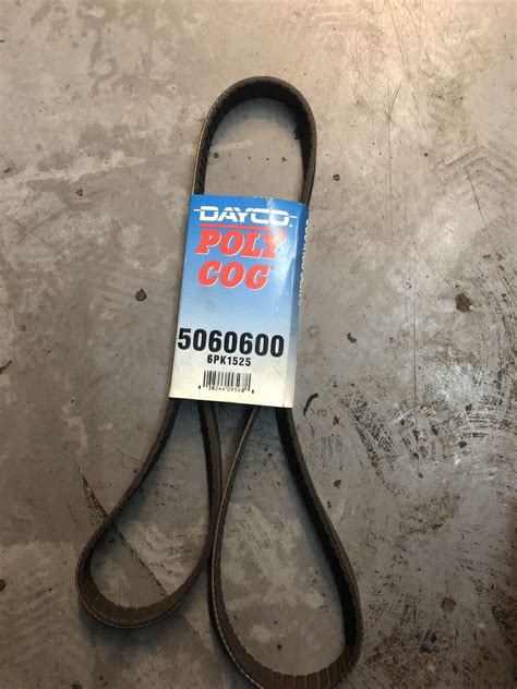 Dayco 5060600 Poly Cog Serpentine Belt 6pk1525 Ebay