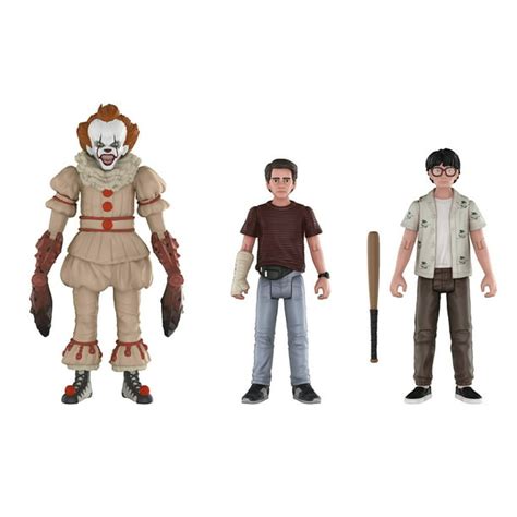 Funko Action Figures It Pennywise Richie Eddie 3pk