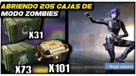 Cod Mobile Abriendo Cajas De Modo Zombies Youtube