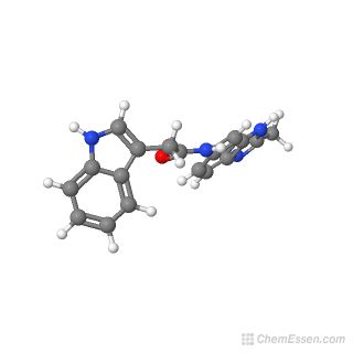 2 1H Indol 3 Yl N 2 Methyl 1H Benzimidazol 5 Yl Acetamide Formula