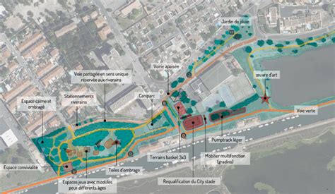 Les plans dévoilés du futur parc de Frontignan la Peyrade Frontignan