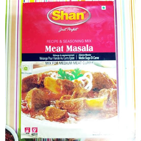 Shan Meat Masala Mix For Meat Curry 100gm Rempah Kari Daging Shan