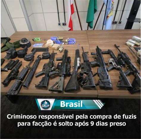 Criminoso responsável pela compra de fuzis para facção é solto após 9