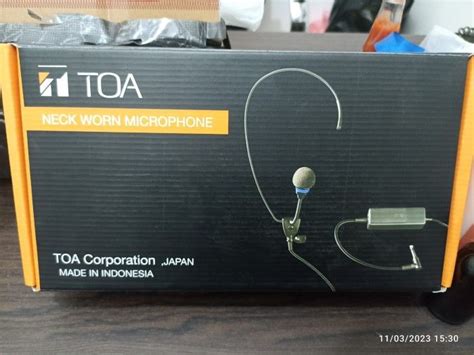 Mic Toa Zm As Neck Worn Microphone Lazada Indonesia