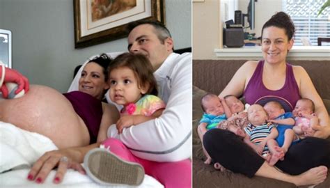 After A Twin Miscarriage This Couple Gives Birth To Quintuplets