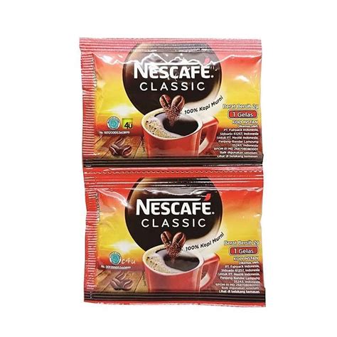 Jual Nescafe Ice Roast Americano 2gr Isi 10 Nescafe Classic 2gr